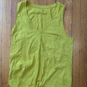 Madewell whisper cotton v-neck tank
